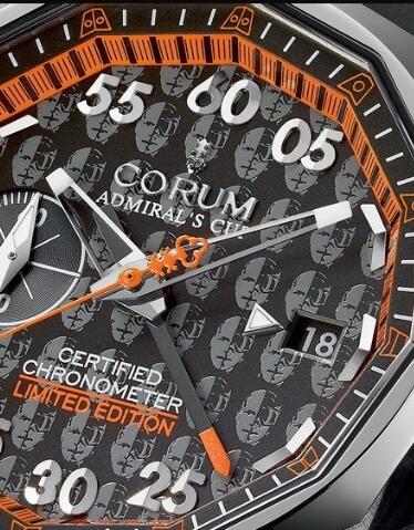 Corum Admirals Cup 44 Chrono Centro Didier Cuche Replica watch 960.801.20/F371 ANDC